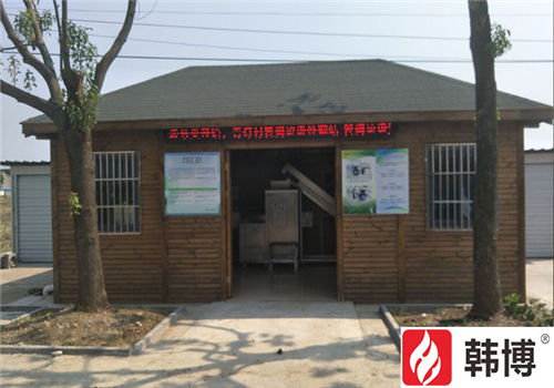 有機(jī)垃圾處理設(shè)備案例，蘇州市滸關(guān)青燈村300kg有機(jī)垃圾處理設(shè)備